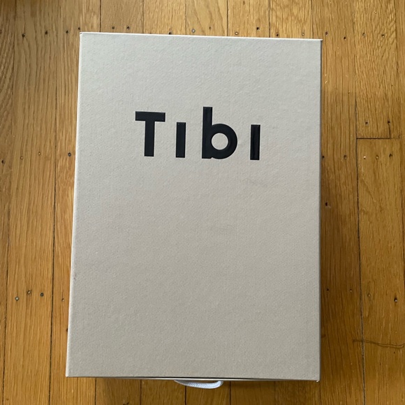 Tibi Pedro Slide Square Toe Loafer, Navy, - Picture 10 of 10